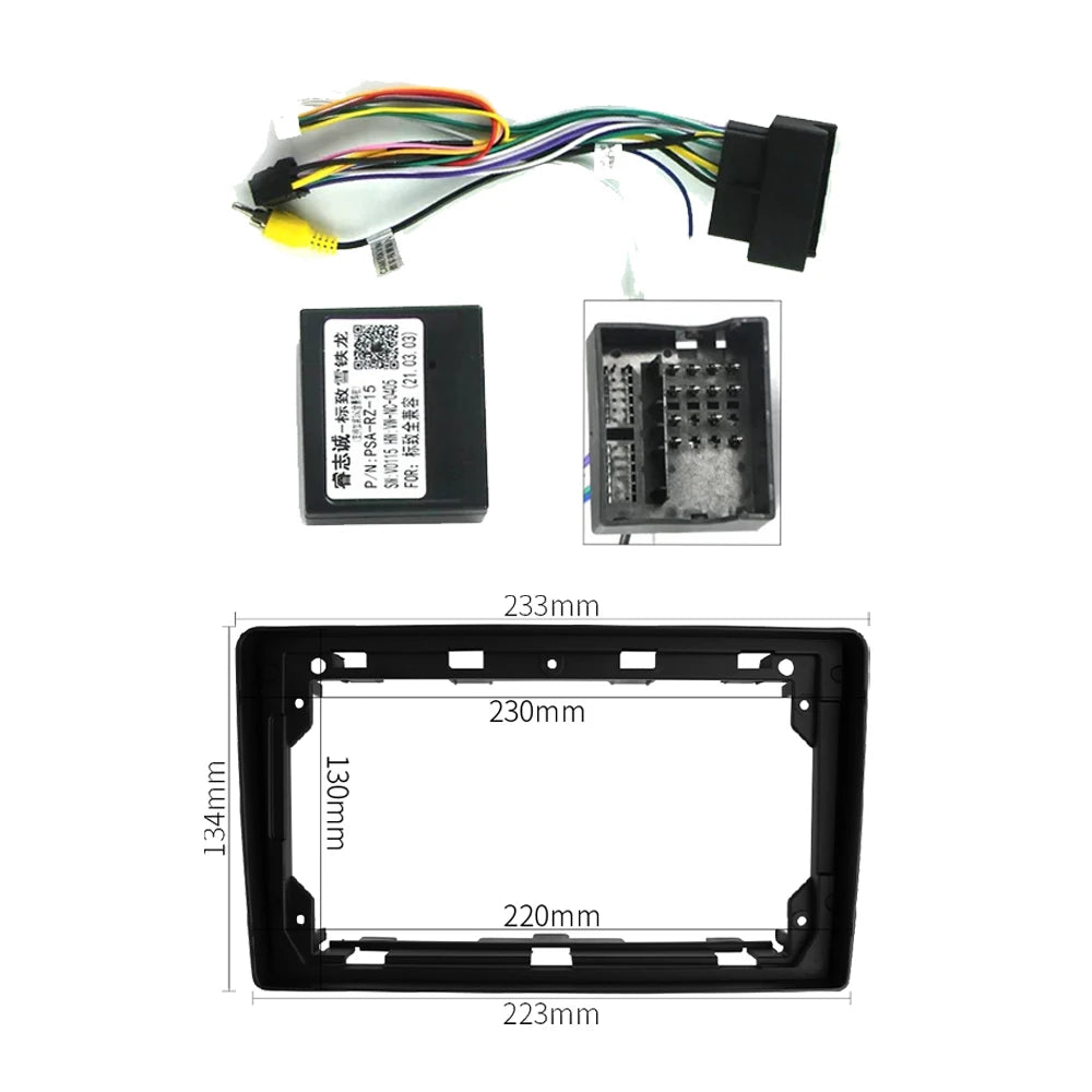 For Citroen C2 C3 2001 2002 2003 - 2010 Android Car Radio Multimedia Player GPS Navigation Carplay QLED Touch Screen Auto Stereo